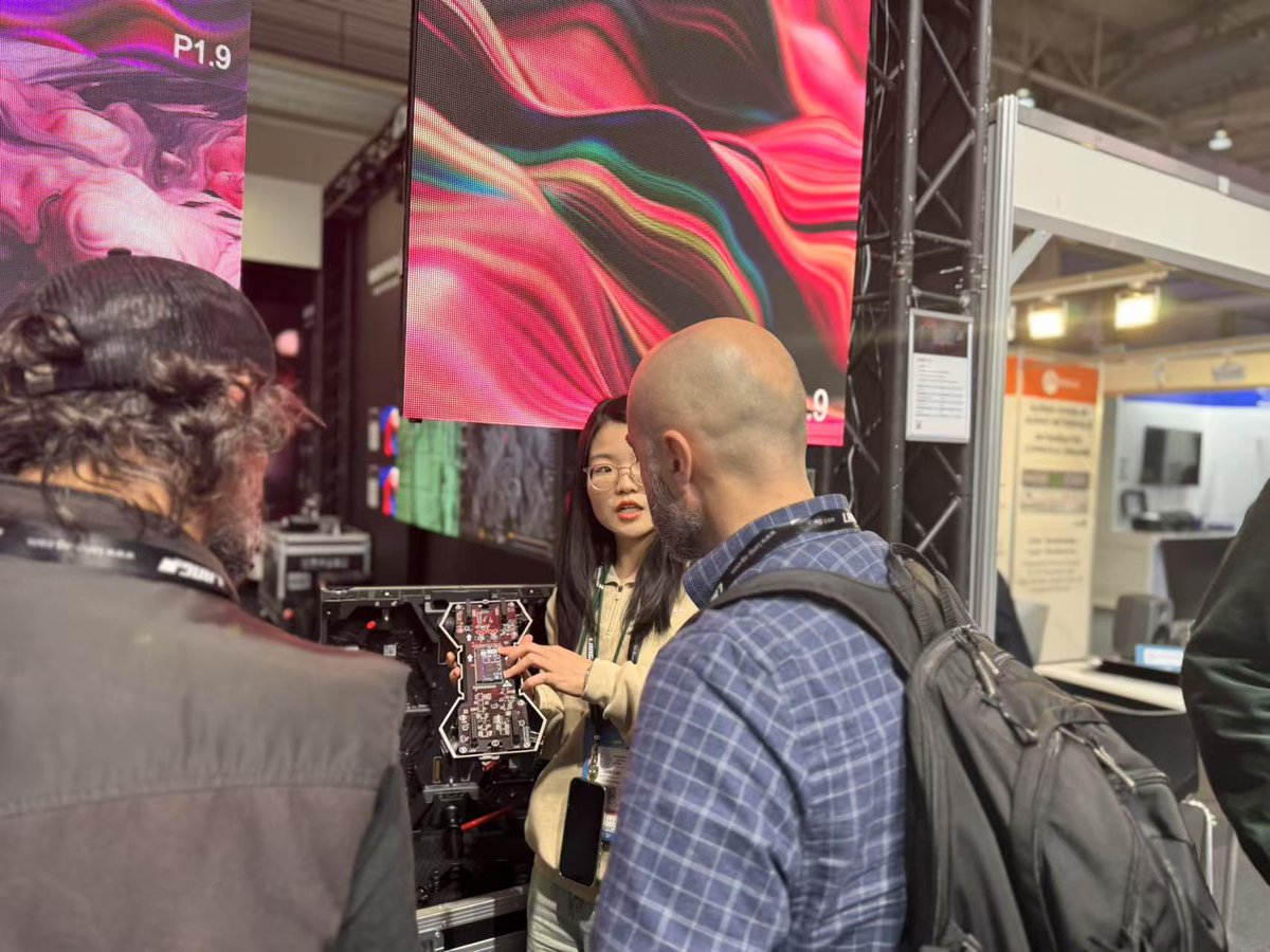 Pixrealled's tweet photo. Another exciting day at #ISE2025! The energy at our booth has been incredible, and it’s inspiring to see how technology is shaping the future of control room solutions and virtual production.  #VirtualProduction #ControlRoomSolutions https://t.co/LFE0CKKksR