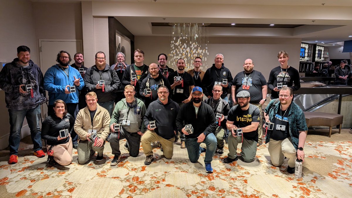 Tempest Block B (24) and Block C Cubesats (22) officially deployed this week with two stellar groups of students. It’s been truly an incredible week of hands-on training.