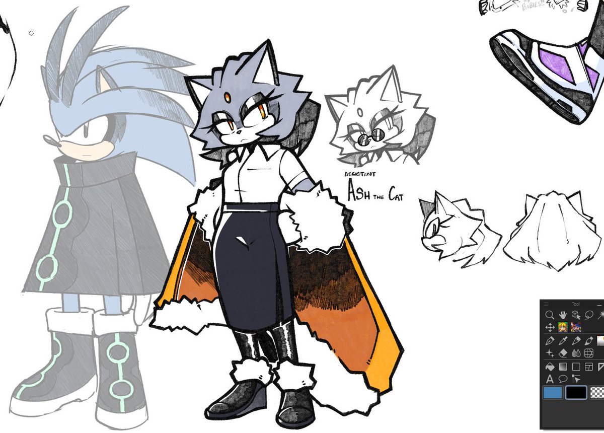 A Blaze counterpart for a friend's sonic sona