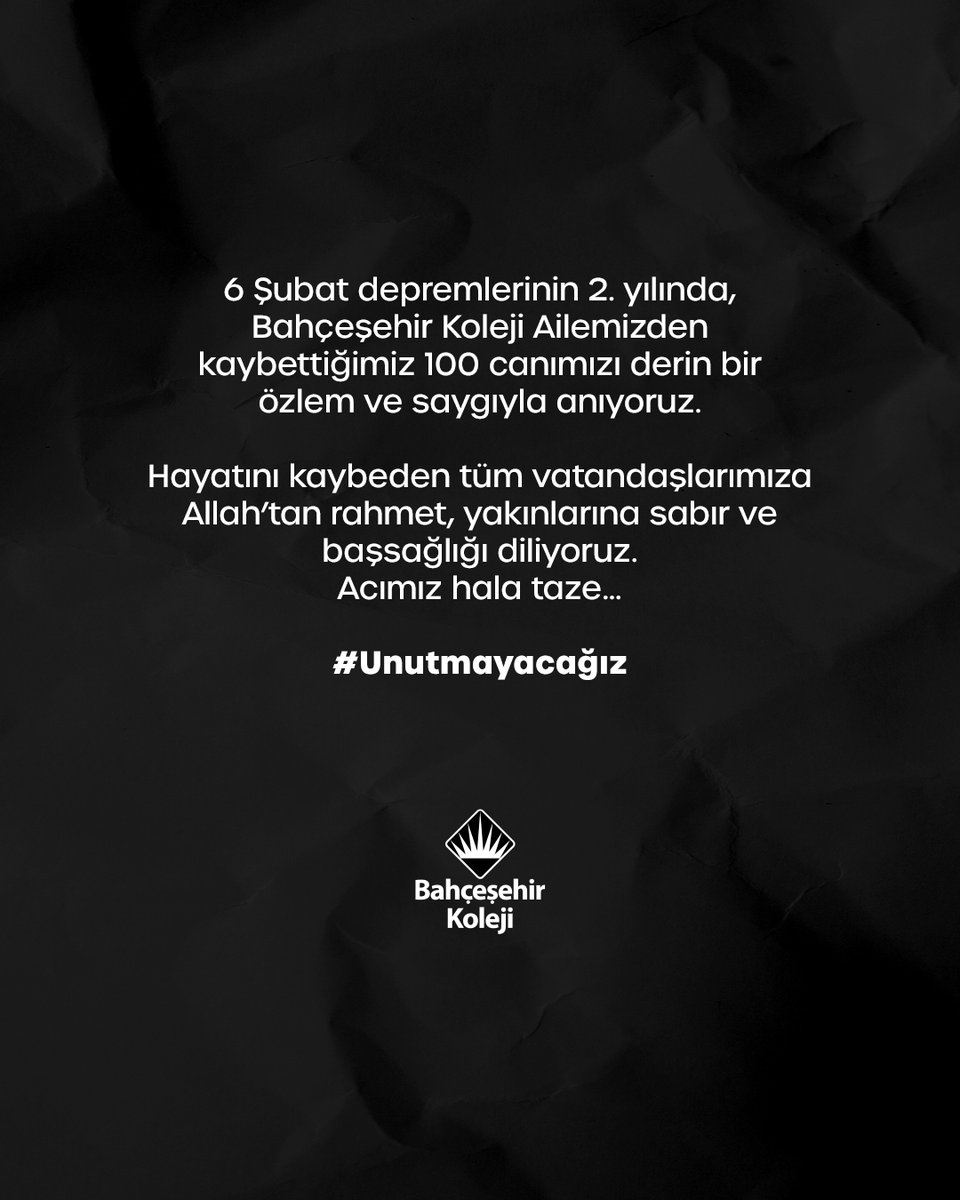 🖤🥀 Acımız hala taze…

Kahramanmaraş - Hatay - Osmaniye - Malatya - Adıyaman - Diyarbakır - Şanlıurfa - Gaziantep - Adana - Kilis - Elazığ

#6Şubat
#Unutmayacağız
