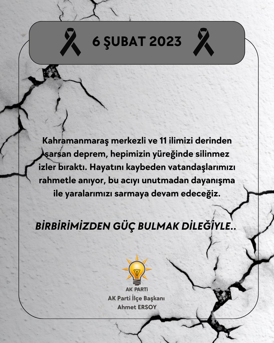 #6subatdepreminiunutmayacağız
