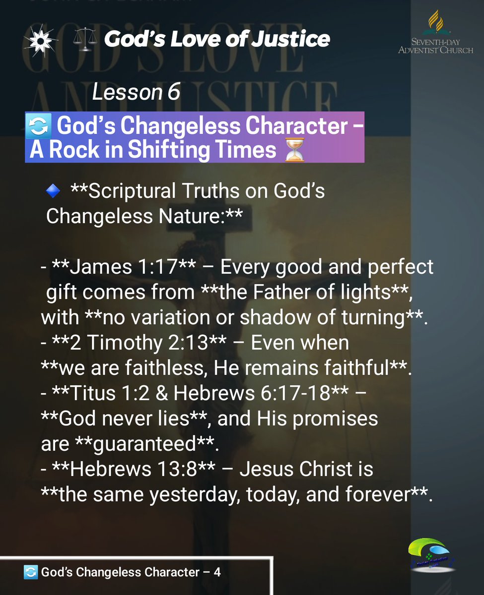 calvomacha's tweet image. 🌟 In a world of constant change, remember: God’s character is our unwavering anchor! His love, justice, and promises stand firm through every storm. 🌊💖 

&quot;For I am the LORD, I do not change.&quot; — Malachi 3:6 📖 
#GodNeverChanges #UnshakableHope #TrustInHim #HisLoveEndures