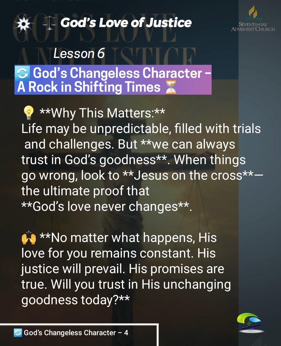 calvomacha's tweet image. 🌟 In a world of constant change, remember: God’s character is our unwavering anchor! His love, justice, and promises stand firm through every storm. 🌊💖 

&quot;For I am the LORD, I do not change.&quot; — Malachi 3:6 📖 
#GodNeverChanges #UnshakableHope #TrustInHim #HisLoveEndures