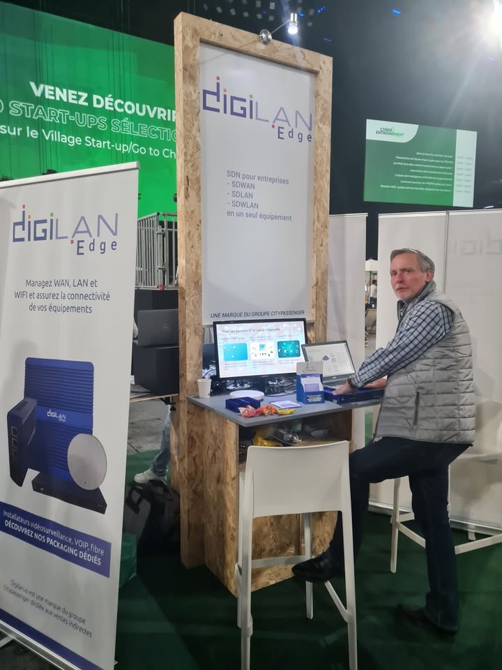 CityPassenger's tweet photo. 🎉  Ce jeudi 6 février, découvrez notre offre d'infra IT par abonnement Digilan sur notre stand E053 sur IT-Partners. Pare-feu et wifi virtualisés et managés adaptés à vos archis. Portails wifi sur mesure. 🚀 https://t.co/StQ67UtShY