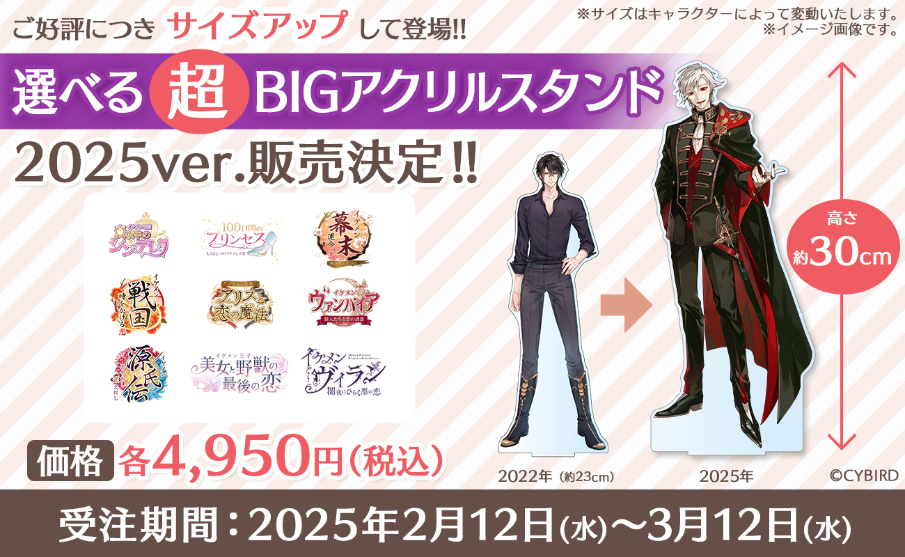 イケメンヴィラン リン BIGアクリルスタンド 2025 イケメンヴィラン リン BIGアクリルスタンド 2025 イケメン