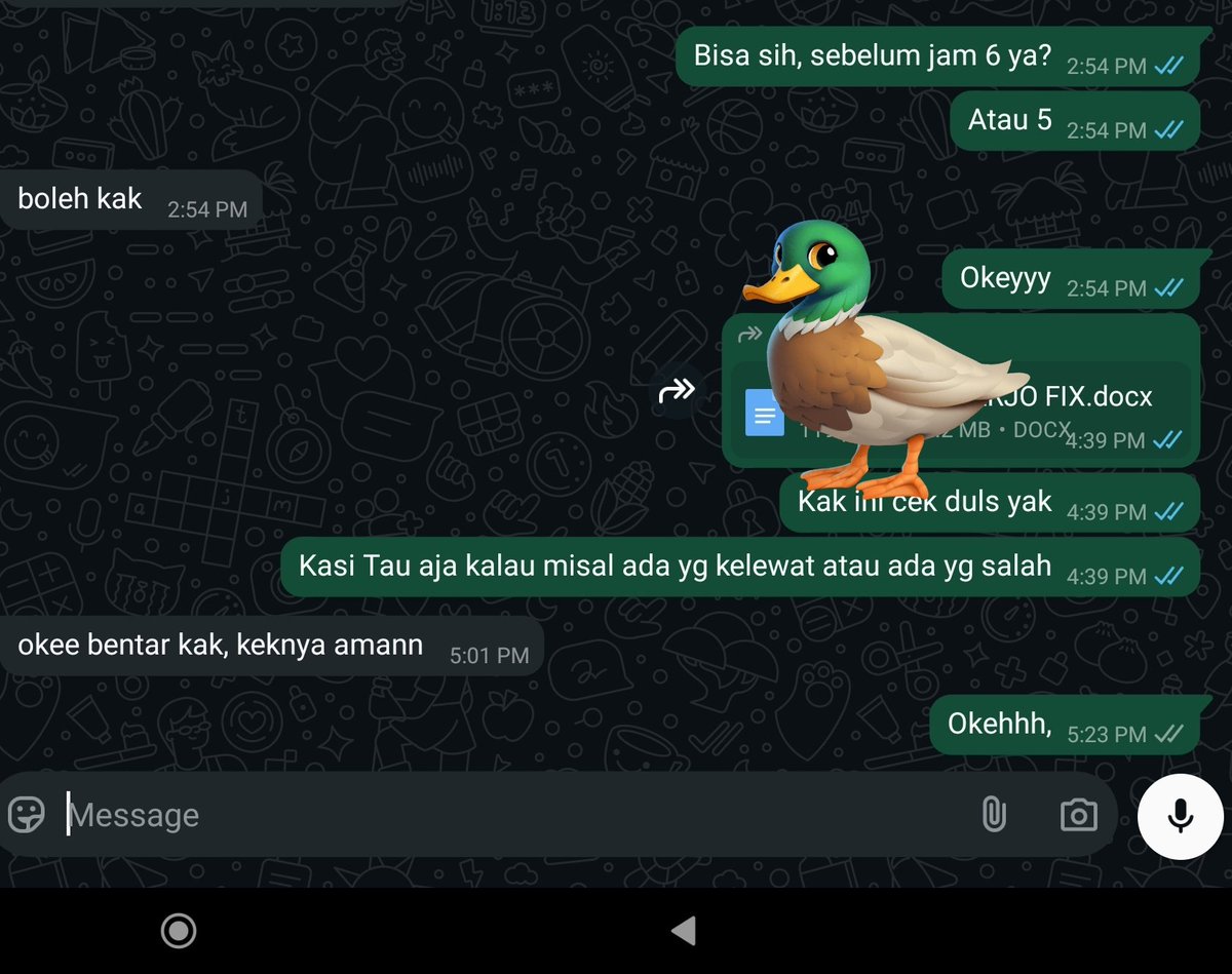 reen_dangg's tweet image. Another formating job (ngerapihin spasi, margin, dafis, dafbel, dagam) 
Langsung wasap aja di bio yaaa
#zonauang
#formating 
#needjoki