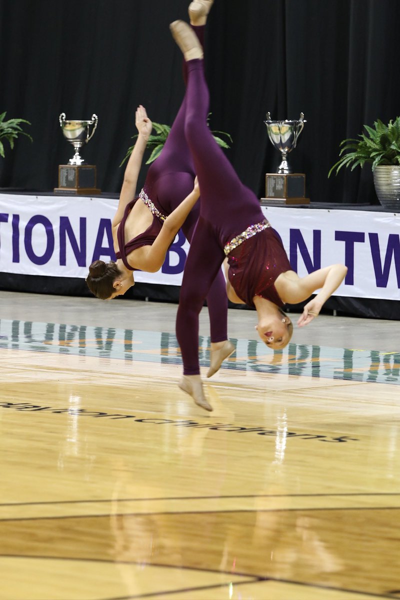 BecHolmes88's tweet photo. So excited for Hollis, her partner Kinsley, and their team, Forte, to represent the United States this summer at the 2025 World Championships and Nations Cup in Torino, Italy! #TeamUSA #batontwirling #nationalwomenandgirlsinsportsday https://t.co/iBDCQGSl1x
