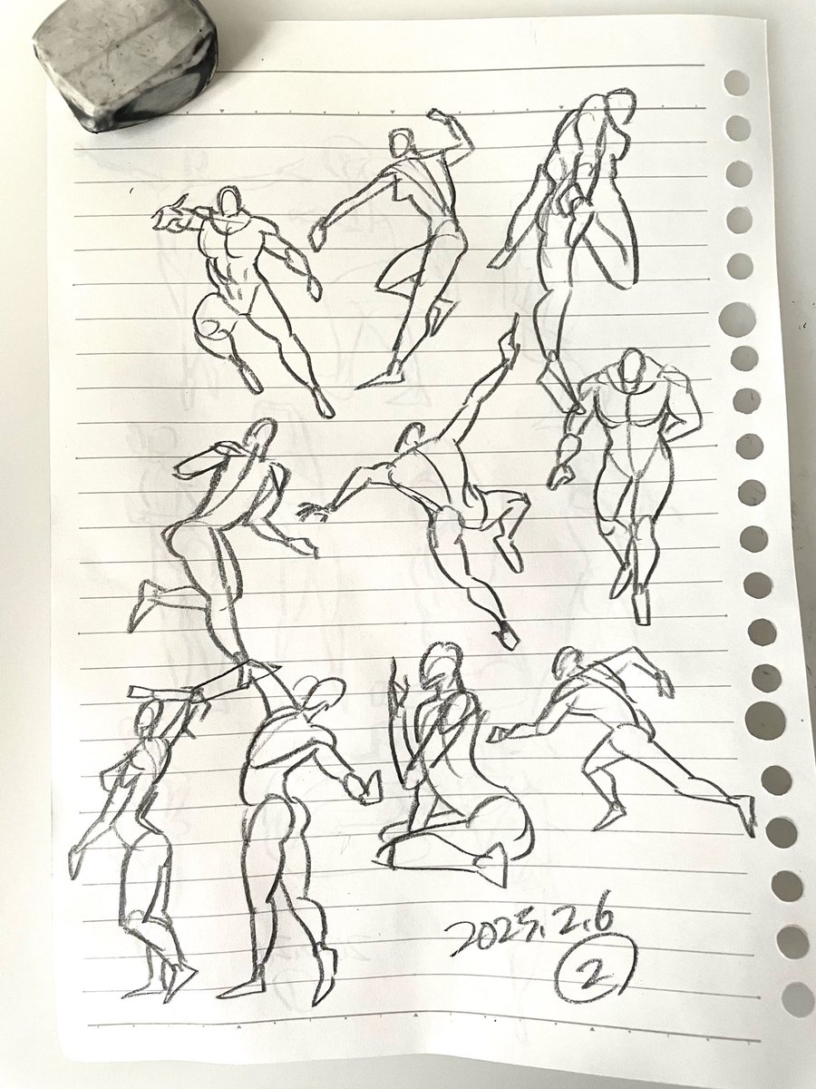 #posemaniacs @posemaniacsより 
2025/02/06 30秒ドロ+α 