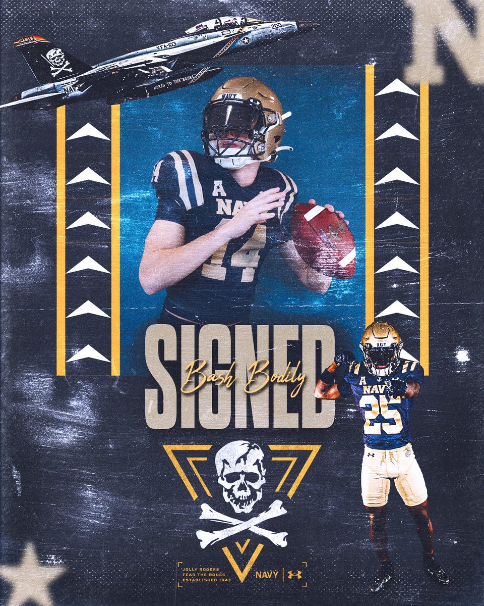 Bash Bodily (@bashbodily6) on Twitter photo It’s Official!!!
I have SIGNED with The United States Naval Academy!
Thank you to my parents, my family, Coach Montzingo, our Park City Coaching Staff, and my teammates! I could not have done it without you!
Now the work begins!
<a href="/_CoachNew/">🇺🇸 Brian Newberry ⚓️</a> <a href="/CoachIvinJasper/">Ivin Jasper</a> <a href="/Drew_Cronic/">Coach Cronic @ Navy</a> It’s Official!!!
I have SIGNED with The United States Naval Academy!
Thank you to my parents, my family, Coach Montzingo, our Park City Coaching Staff, and my teammates! I could not have done it without you!
Now the work begins!
<a href="/_CoachNew/">🇺🇸 Brian Newberry ⚓️</a> <a href="/CoachIvinJasper/">Ivin Jasper</a> <a href="/Drew_Cronic/">Coach Cronic @ Navy</a>