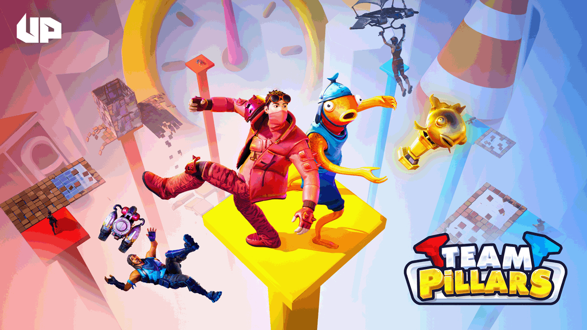 UDDevs's tweet photo. Thumbnail go brrrr! 🔴🔵

Jump in now and prove you're the best on the pillars! ⚔️🏆

https://t.co/2nrvVzcP49

#TeamPillars #Fortnite @FNCreate