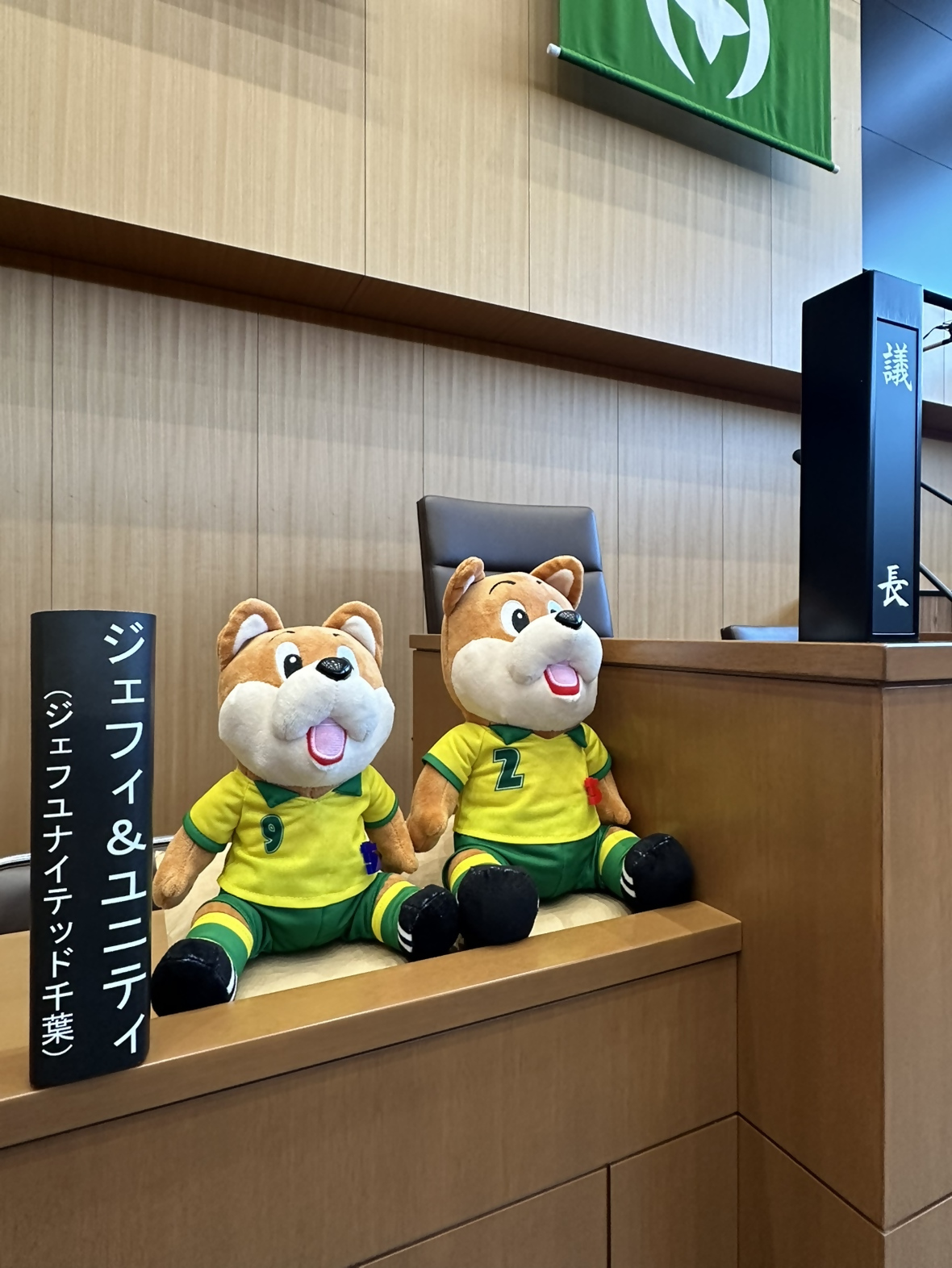ふるさと納税 ジェフィ&ユニティ！ぬいぐるみセット【 Jリーグ