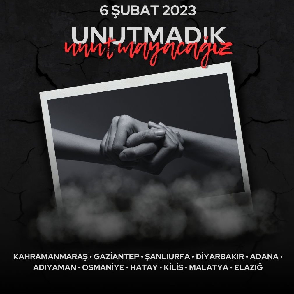 mersineafl's tweet photo. Bugün 6 Şubat Kahramanmaraş depreminin yıldönümü. Depremde vefat edenlere Allah'tan rahmet, yakınlarını kaybedenlere başsağlığı diliyoruz... https://t.co/MuKmuzoxM4