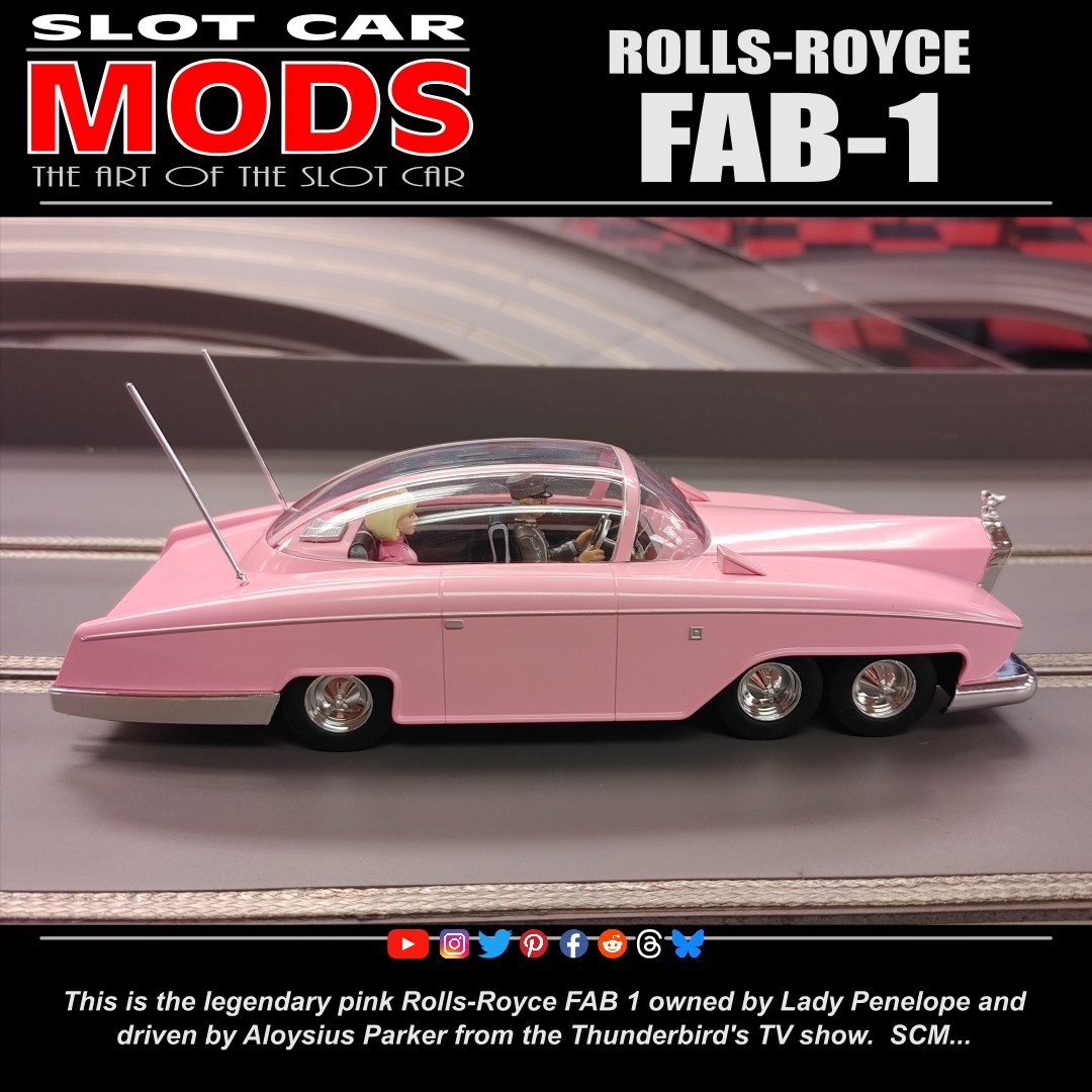 slotcarmods's tweet photo. Many kids grew up with The Thunderbirds.  SCM...

#slotcarsforlife #slotcarmods #slotcarmagazine #theartoftheslotcar #rollsroyce #fab1 #thunderbirds #slotcar #slotcars #slotcartrack #slotcarsofinstagram #slotcarphotography #slotcarracing #slotcarcollecting #slotcarcollection https://t.co/2zGxpYoZiL