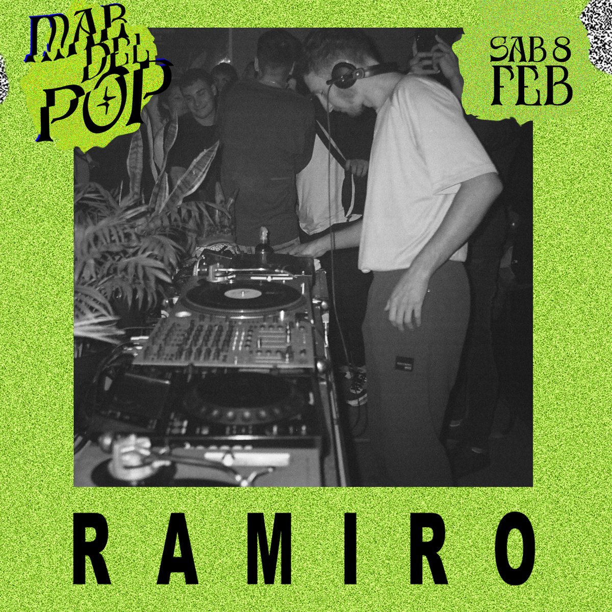#RAMIRO 🐙 Dj Set en <a href="/MARDELPOP/">MARDELPOP</a> Fest 2025 🌊 Sáb 8 FEB en <a href="/BrewHouseMDP/">BrewHouse MDP</a> PUERTO ⚓︎ #Rama #YouKnow #House #Deephouse #Groove #Mardelpop #Verano2025 🎟️ TKTS 👉 articket.com.ar/?buscar=mardel…