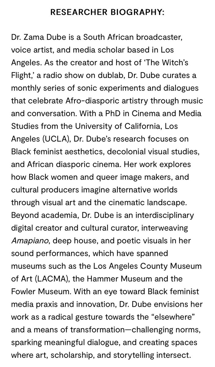 Dr. Zama Dube, PhD tweet media