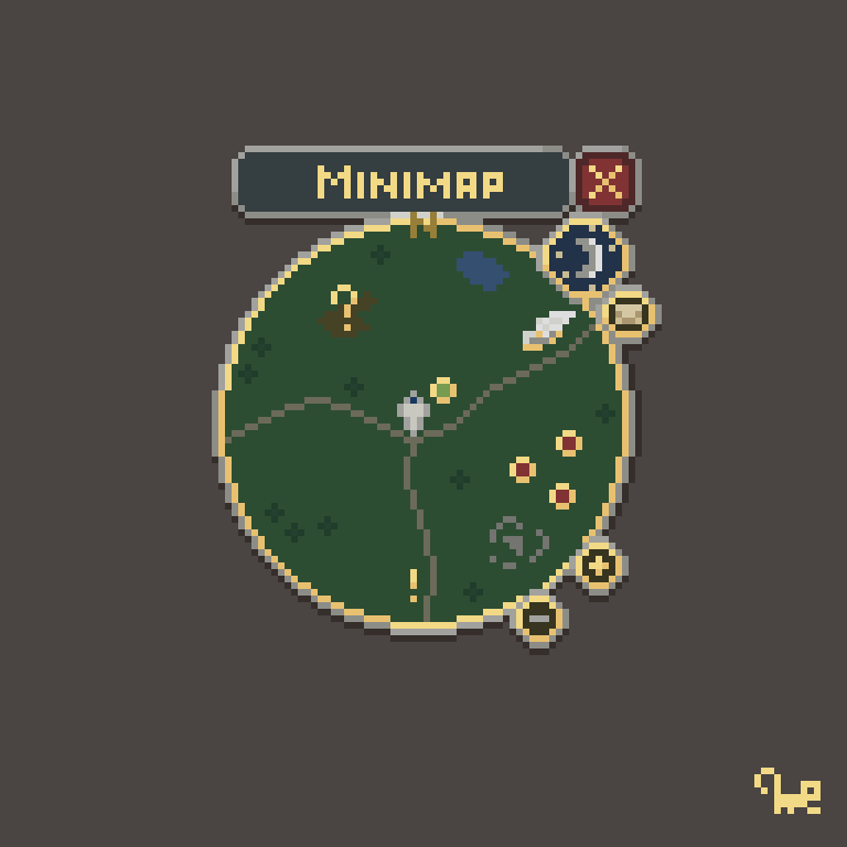 Gibbonus_Dev's tweet photo. This #Minimap bring me old school nostalgia

#pixel_dailies #pixelart @Pixel_Dailies https://t.co/lekXWIdtZQ