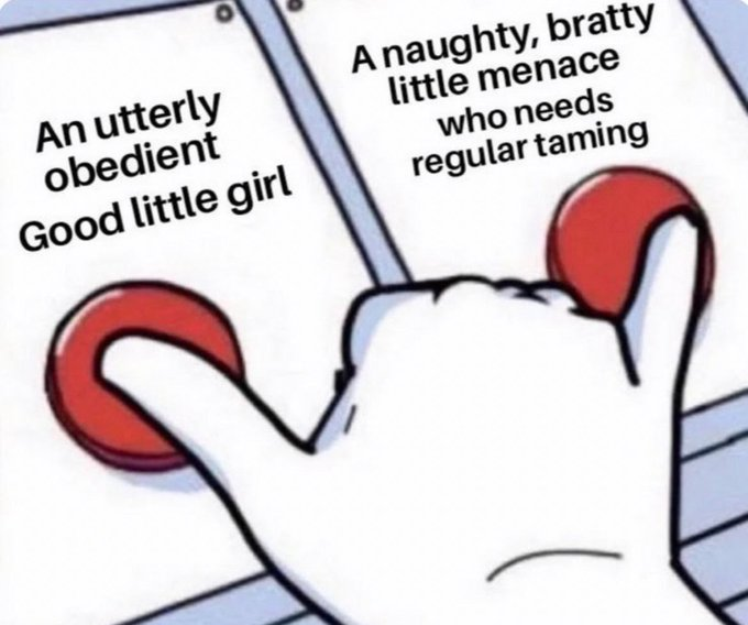 Both please daddy ☺️