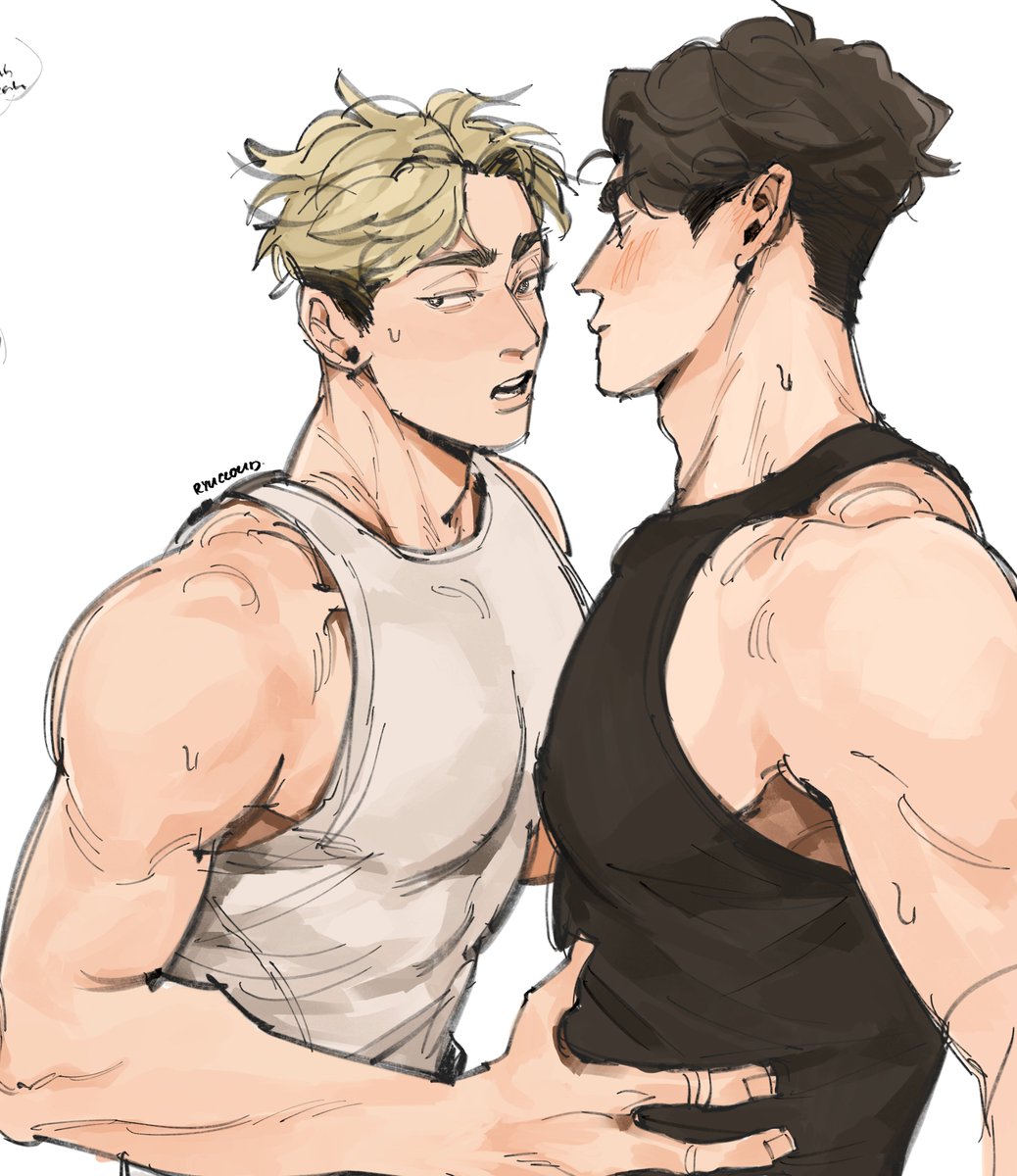 ryucloudx's tweet photo. two dumb bfs 🥹

#skts #haikyuu https://t.co/scPtmMuA4b