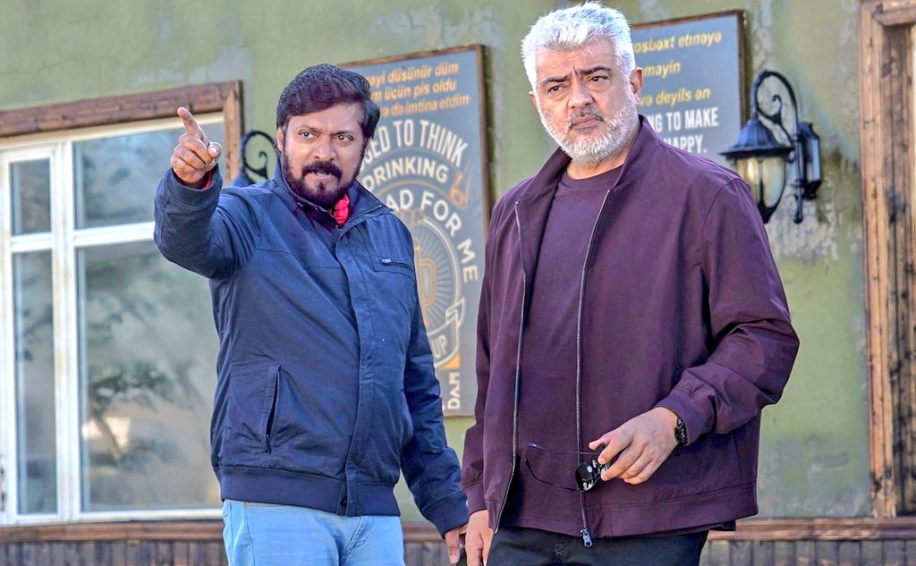 Parring with the Directory of several hit Thriller movies Magizh Thirumeni &amp; the music Directed by Anirudh.

The Movie Never had a trailer launch, audio launch or any grand scale events, yet Vidaamuyarchi secured top 3 spot in Pre Ticket sale in Tamilnadu (3/4)