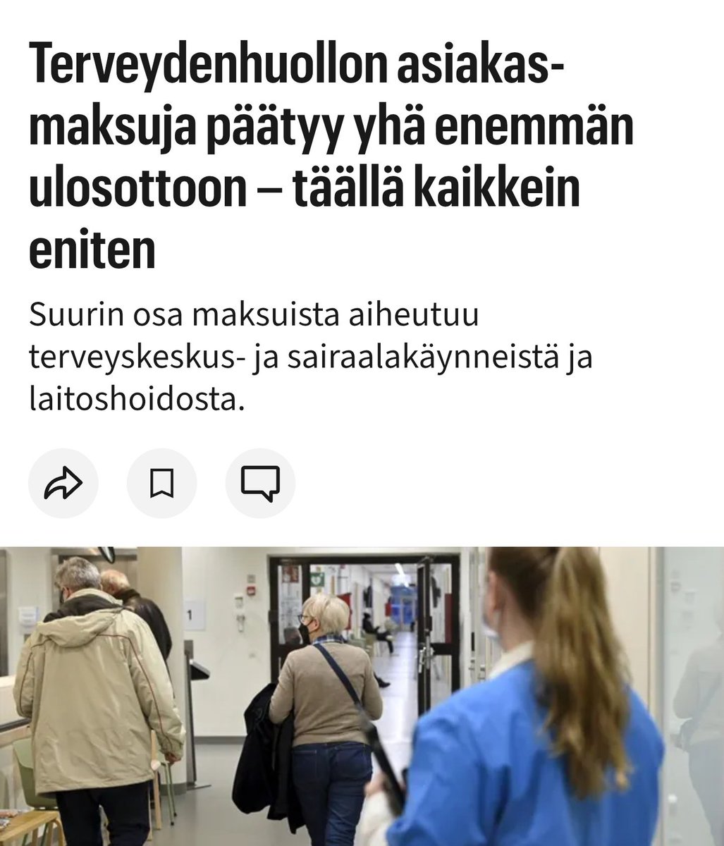 TerttuHuuhka's tweet photo. "Suomessa meni viime vuonna #ulosottoon yli 524 000 julkisten sosiaali-, terveys- ja varhaiskasvatuspalveluiden #asiakasmaksuja."
"Tämä ei ole inhimillisesti katsottuna kestävää ja voi tulla yhteiskunnalle kalliimmaksi, kun perusterveydenhuoltoon ei hakeuduta ajoissa." https://t.co/EsVSsvJLpo