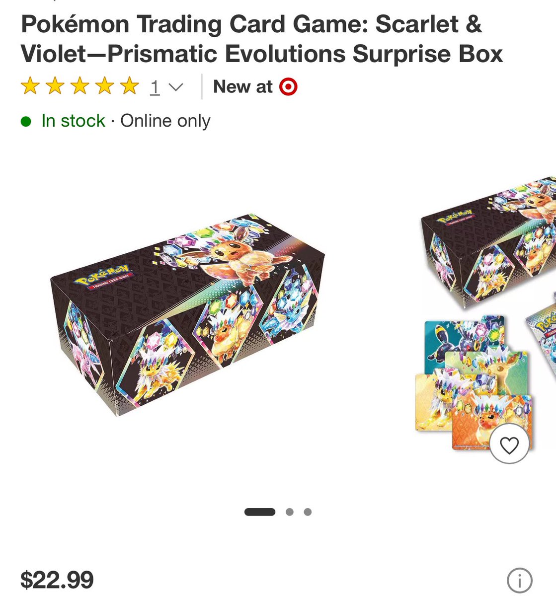 prismatic evolutions booster box target Pokemon Scarlet & Violet elegant poses BREAKING: Target just loaded thousands