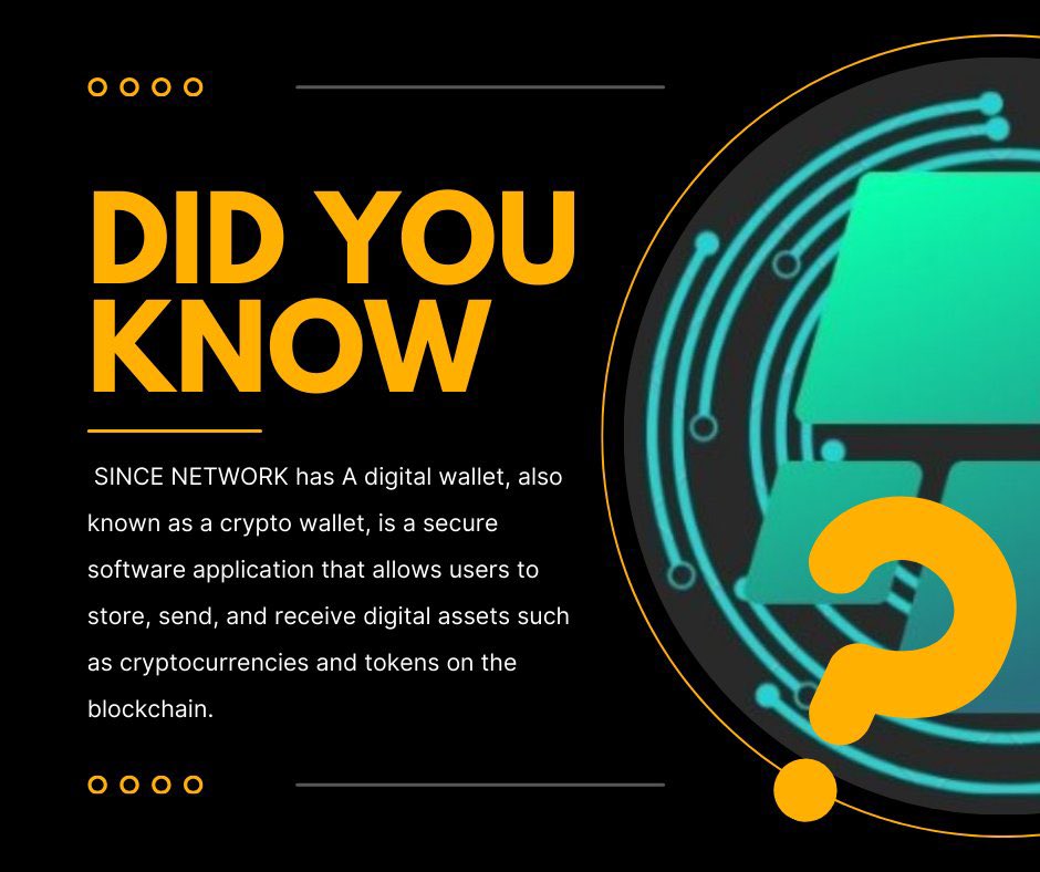 Real_DeFi_'s tweet image. Wow 😲 
You could definitely store your cryptocurrency, NFTs with @Since_Network 

#SinceNetwork $PXT #PureXExchange
$SINCE