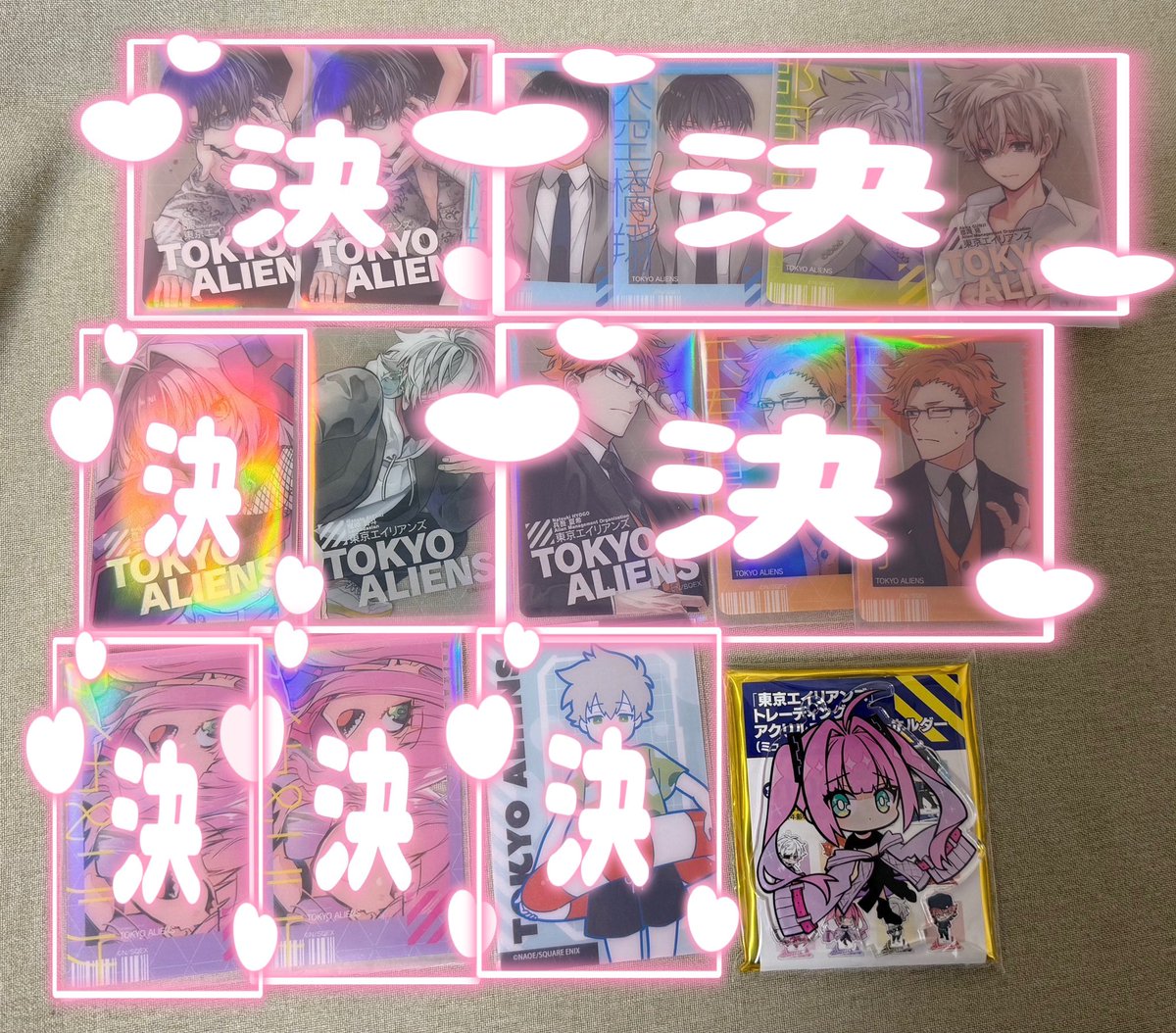hatihati0121's tweet photo. 𓊆 交換 𓊇
東京エイリアンズ ミュージアム オンリーショップ クリアカード ポストカード アクスタ

꒰  譲  ꒱
クリカ : 雨宮、鬼崎
ポスカ : 郡司 ライカ
アクスタ : リリカ

꒰  求  ꒱
明明
9巻TSUTAYA特典、くじブロマイド
ミュ特典、フェア特典チェキ、その他

TSUTAYA、くじは抱き合わせ不要 https://t.co/xV38sxZX7R