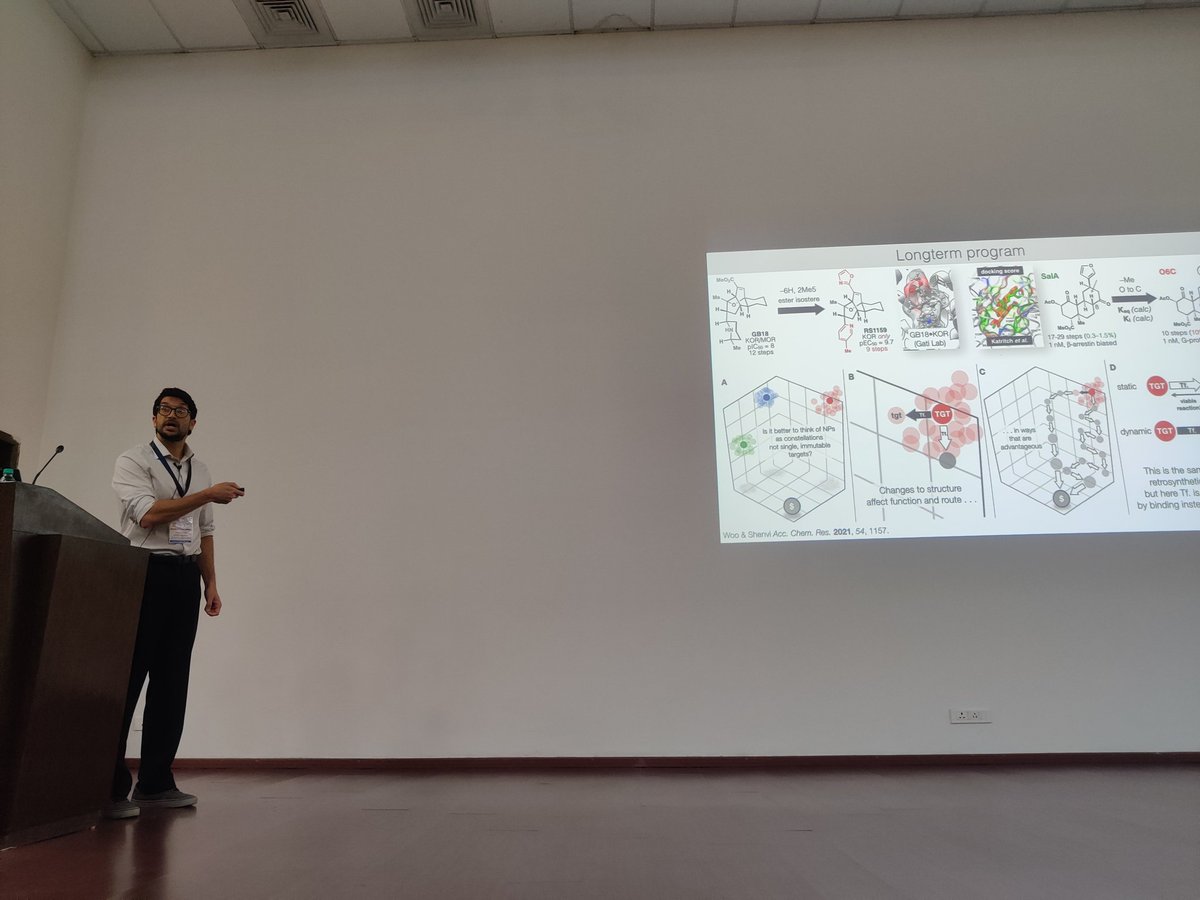 Chemical Research Society of India (CRSI) (@chemressocindia) on Twitter photo Ryan Shenvi presenting the AV Rama Rao award lecture during the 34th CRSI National Symposium in Chemistry at IISER Bhopal. <a href="/Shenvi_Lab/">Shenvi Lab</a> Ryan Shenvi presenting the AV Rama Rao award lecture during the 34th CRSI National Symposium in Chemistry at IISER Bhopal. <a href="/Shenvi_Lab/">Shenvi Lab</a>