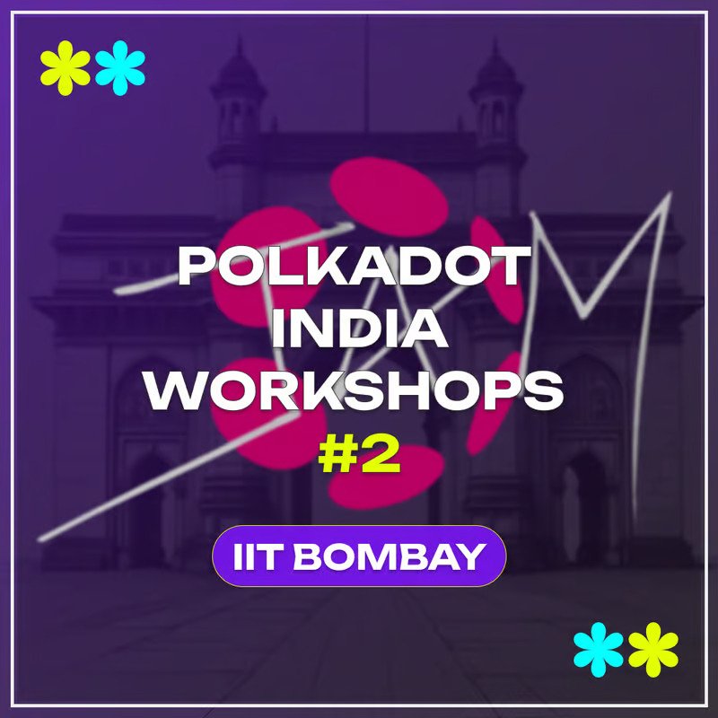 weareWeb3Mumbai's tweet photo. Yo Mumbai Web3 Fam! 🔥
Ever wanted to build on Polkadot but didn't know where to start? We got you!

Web3 Mumbai x Edgetributor SubDAO are bringing a 2-day hands-on workshop to IIT Bombay (Feb 8-9) that's gonna be straight fire! 👾

Grab your spot: https://t.co/Xgd5O4M4hW ❄️ https://t.co/Lh1u3x6rBe