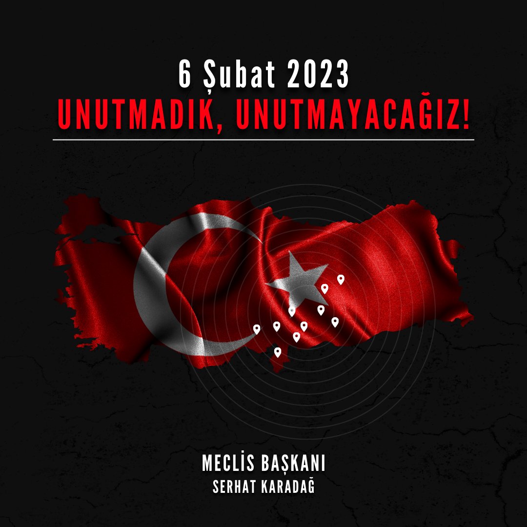 Asrın felaketine karşı, asrın en güçlü birlikteliğiyle dimdik ayakta durduğumuz bugünde yaralarımızı sarmaya devam ediyoruz.

6 Şubat’ta hayatını kaybeden vatandaşlarımıza Allah’tan rahmet, geride kalan yakınlarına sabır dilerim.

<a href="/sanliurfatso/">ŞUTSO</a> <a href="/TOBBiletisim/">TOBB</a> <a href="/RHisarciklioglu/">Rifat Hisarcıklıoğlu</a>