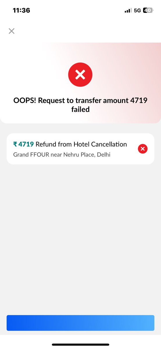 TheBeingMan's tweet photo. @makemytripcare This.  Hoping for a quick fix https://t.co/A9t2NXHaYb