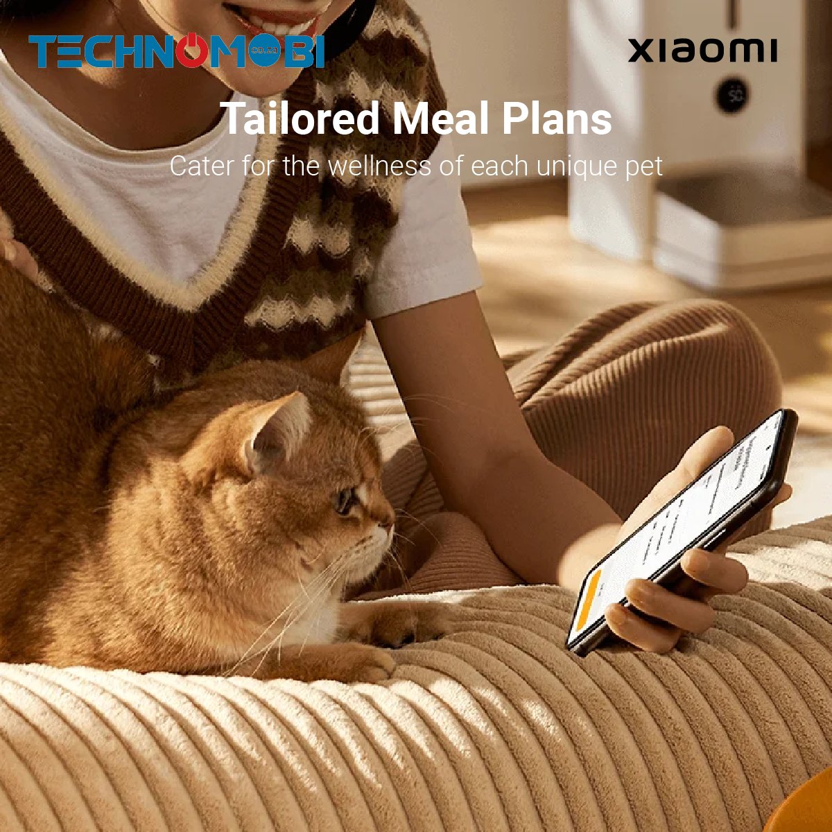 techno_mobi's tweet image. 🐾 Smart Feeding, Happy Pets! 🐾
Meet the Xiaomi Smart Pet Food Feeder 2 – because your furry friend deserves fresh, perfectly timed meals every day! 🐶🐱

Shop now! 🛒🐾 bit.ly/4aQjBLZ

#SmartFeeding #PetCareTech #Xiaomi #SmartHome #SmartTech