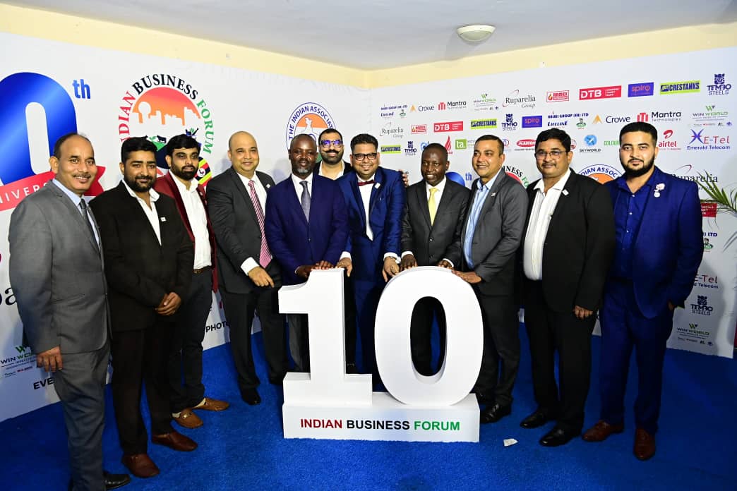 I joined the Indian Business Forum in celebrating a decade of contributing to our economic growth through job and wealth creation.
It's a milestone denoted by ingenious investments in trade, industrial processing and value addition, services, ICT, telecom and others. 
The