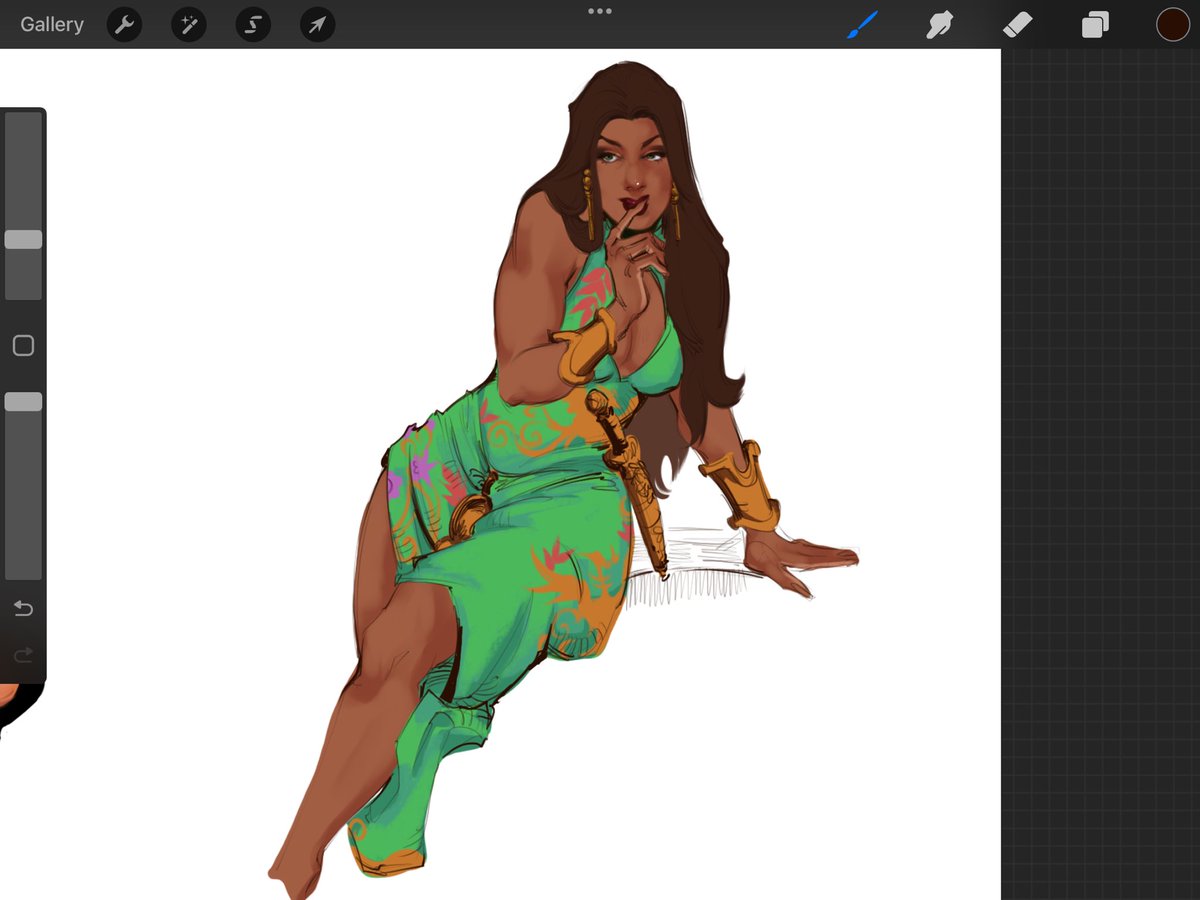nightwingsvibe's tweet image. I lied I finished the doodle LMAO
#talialghul #dcart #dc