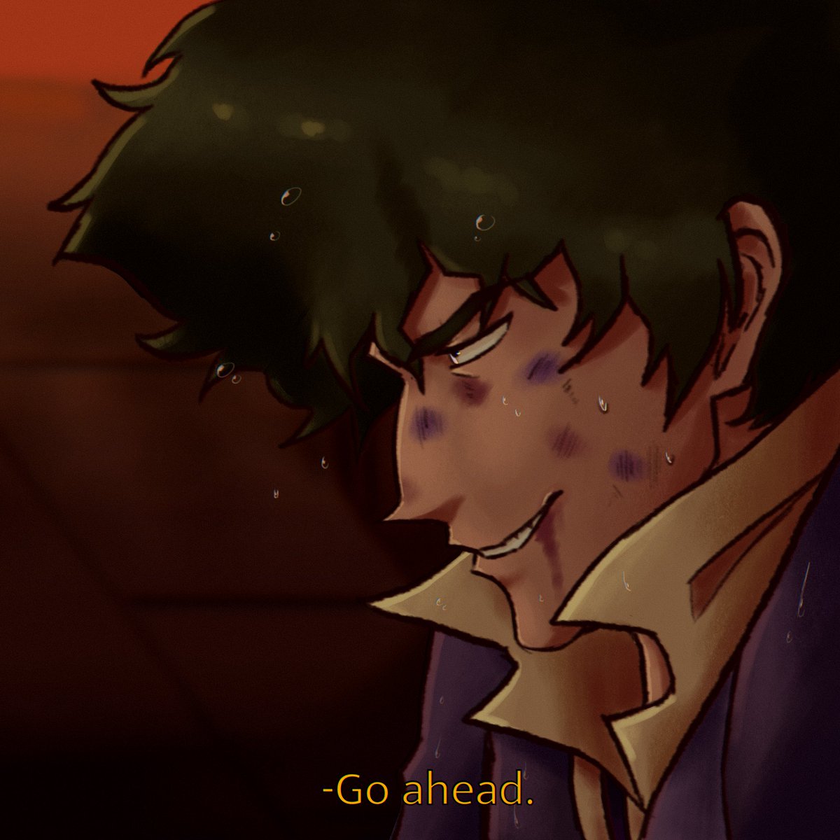 so….this scene of the bebop movie, am i right?

#CowboyBebop #SpikeSpiegel