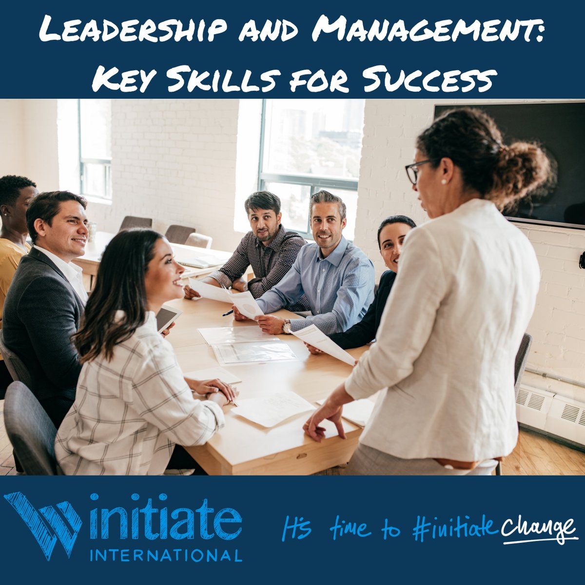 Effective leadership &amp; management are essential for building strong, motivated teams &amp; driving business success! 🤝

Take a look at our latest blog: initiateinternational.com/leadership-man…🔗

#InitiateChange #Leadership #Management #Blog
