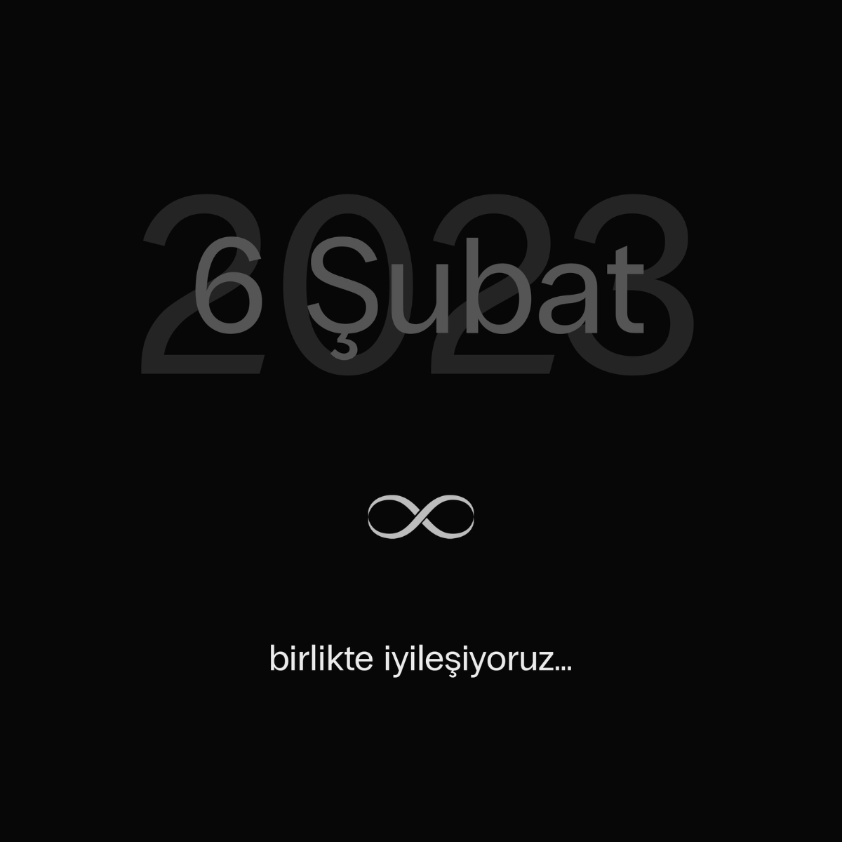 Birlikte iyileşiyoruz... #6subat2023