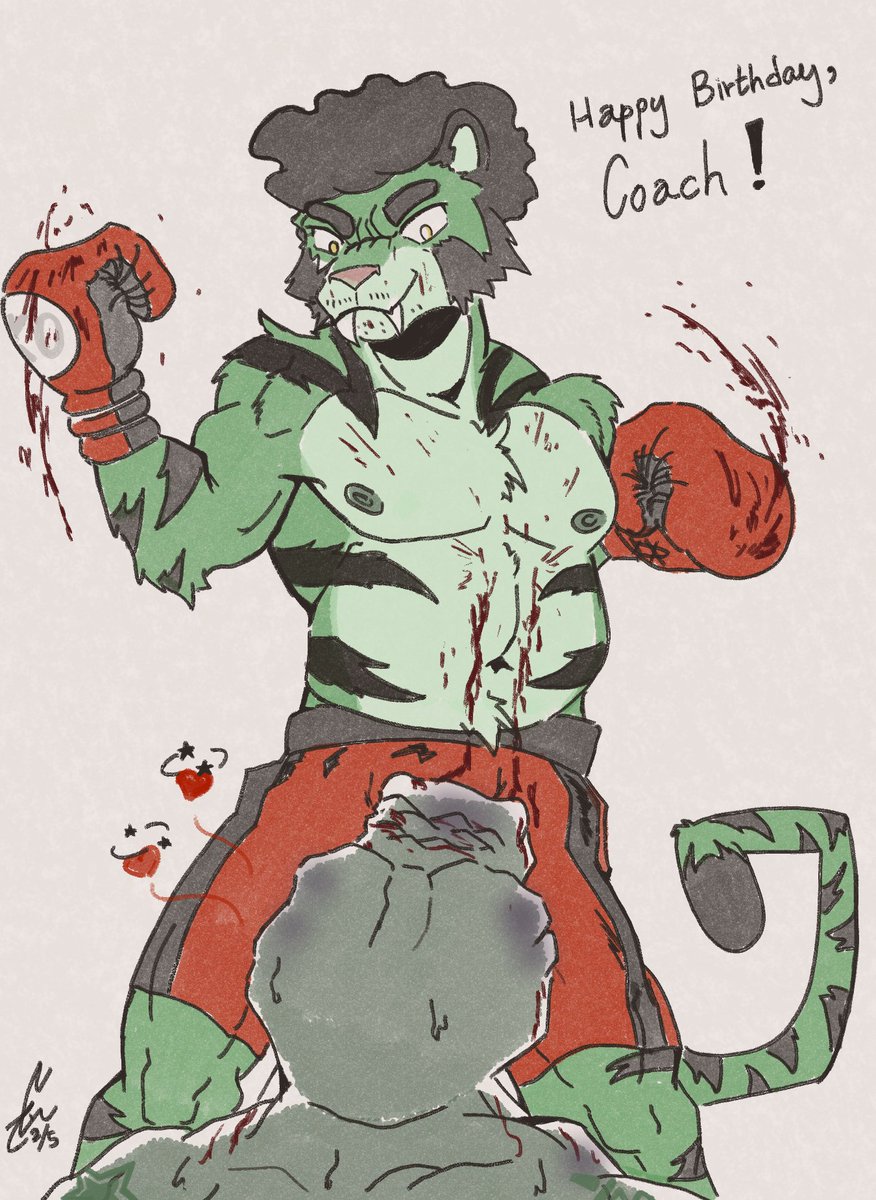 Viperwolf (@v1p3rw01f113) on Twitter photo "I share all my birthday punches to everyone!" How nice Coach is giving Itami happy birthday taps.
A belated birthday gift for <a href="/AvocadoTiger/">Gacrux π―</a> "I share all my birthday punches to everyone!" How nice Coach is giving Itami happy birthday taps.
A belated birthday gift for <a href="/AvocadoTiger/">Gacrux π―</a>