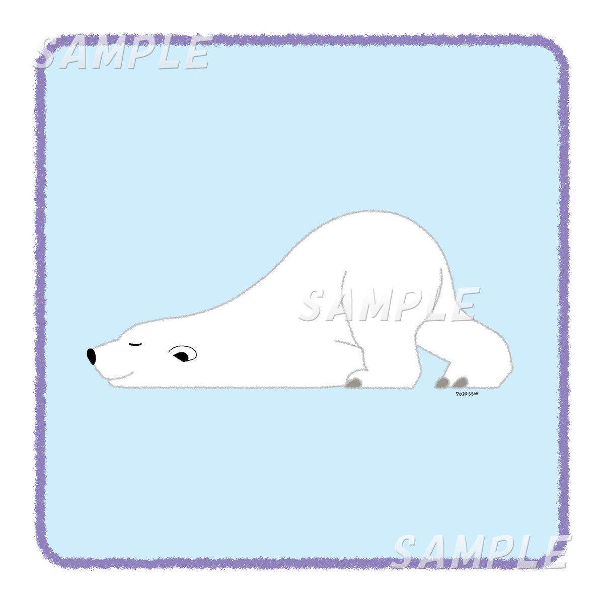 Hello❄️

みなさん、体調はいかがですか？
大寒波襲来で体調崩されたりしてませんか？

私は絶賛霜焼け中です😮‍💨
痛いし、痒いしで歩くのに一苦労してます🥺

ホッキョクグマさんは気持ち良さそうですよね🐻‍❄️🤍

👇他の作品もたくさんあります♡
　　ぜひ覗いてみてね😉♡
／
opensea.io/7020ssw?fbclid…
＼