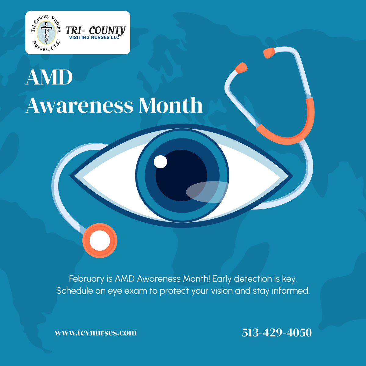 tcvnurses's tweet photo. February is for AMD Awareness. Protect your vision with regular checkups and education. Stay proactive this month! 

#EyeExam #AMDAwareness #EyeHealth https://t.co/4dsaZAoB2y