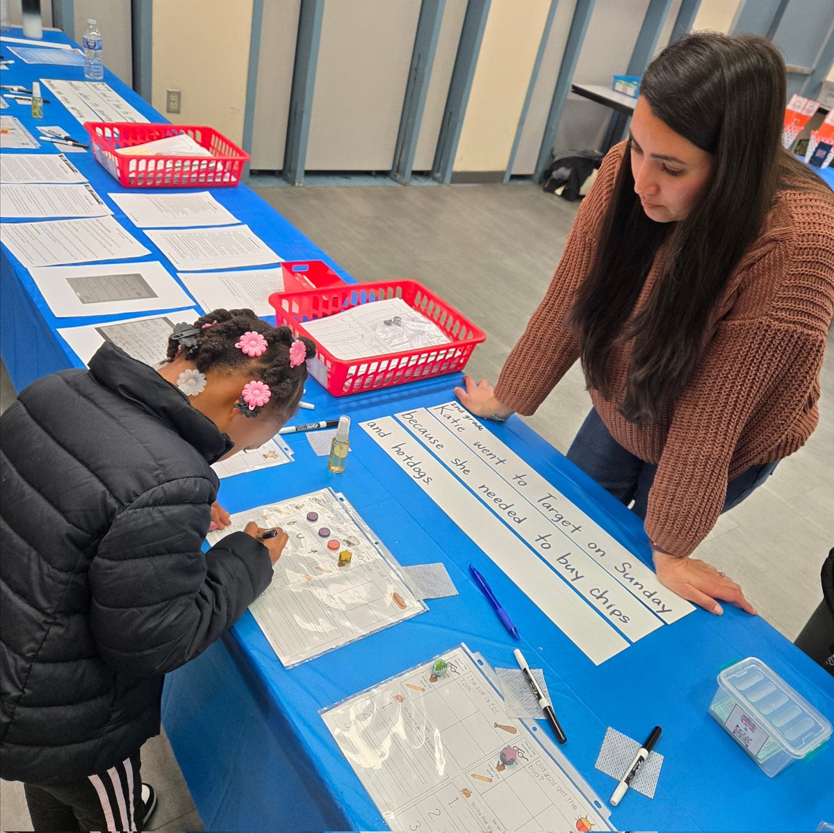 Thank you, Fitzgerald Families, who attended our Literacy Family Night. It was a fun night.