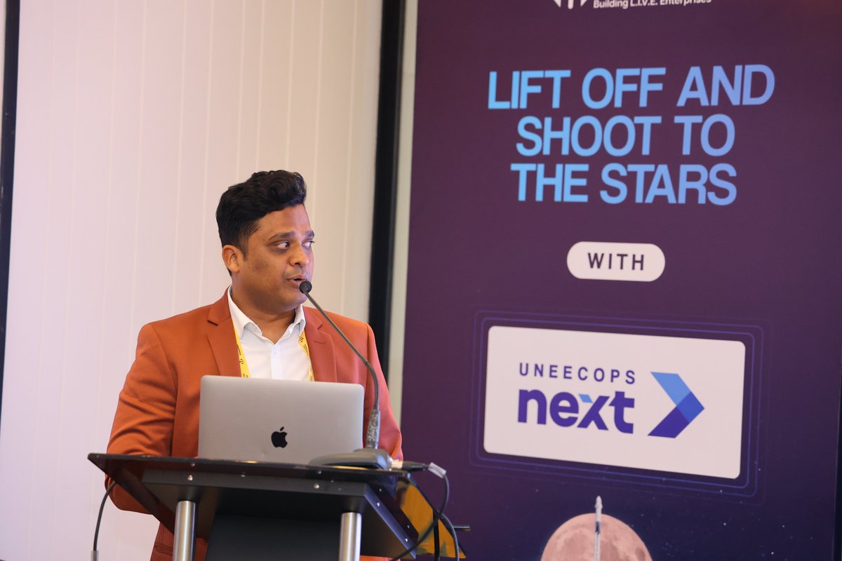 Uneecops's tweet image. When Bharat Gupta (Associate Director - Enterprise Sales, #SAP S/4HANA) and SAHIL GAUTAM (Associate Director - Product Consulting, SAP S/4HANA) took the stage at Uneecops NEXT, everyone present witnessed the #futureoftech unfold with #saps4hanacloud.

#sappartner #sapindia #erp