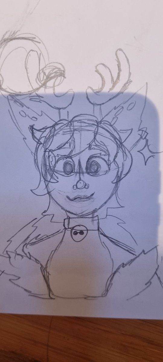 tryffles's tweet image. Little sketch while I'm at work ❄️
Ngl I've been too shy to post my art lately