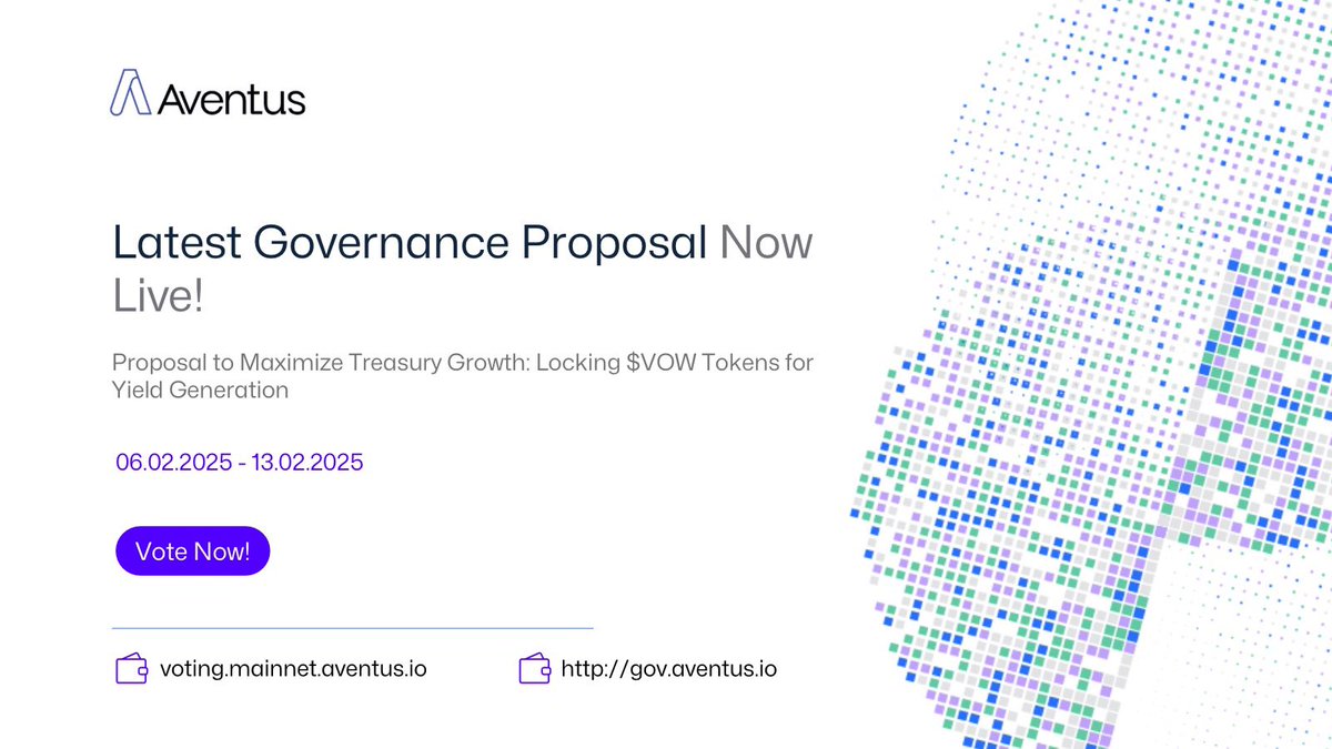 Aventus DAO: Enterprise Appchains tweet media