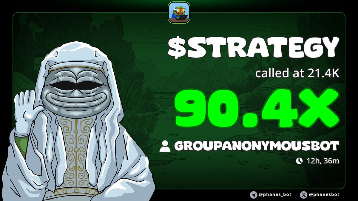 90x! Even on a low volume market!
#Strategy