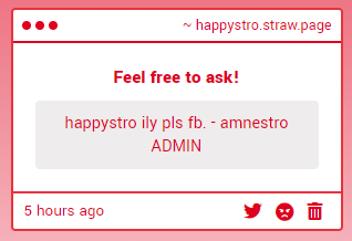 Happystr0's tweet photo. Ilyt :)) Sorry sometimes I just forget to follow back people ill try better next time!11!!1!

Happystro https://t.co/XvE2YfuHoP