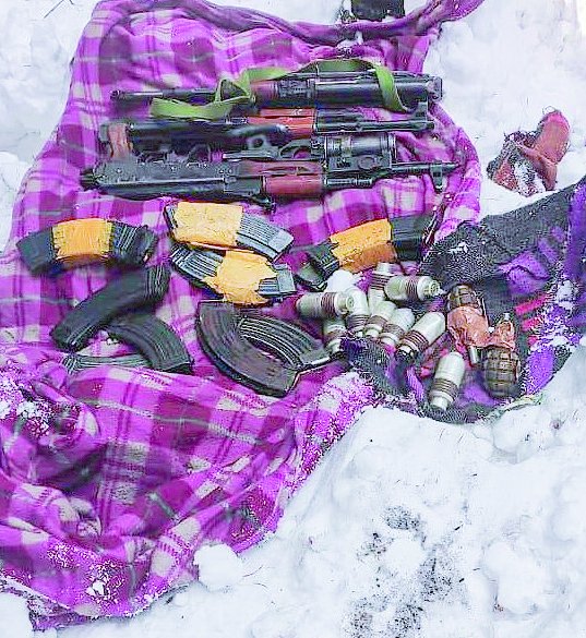 ashrafmoha39026's tweet image. Kashmir stands strong against terrorism

Security forces have uncovered a large arms cache in Baramulla-another attempt by Pakistan to fuel unrest

But Kashmir's resolve is stronger than ever. Terrorism will never have a place here. #KashmirRejectsTerror 
@MajorPoonia @aquibmir71