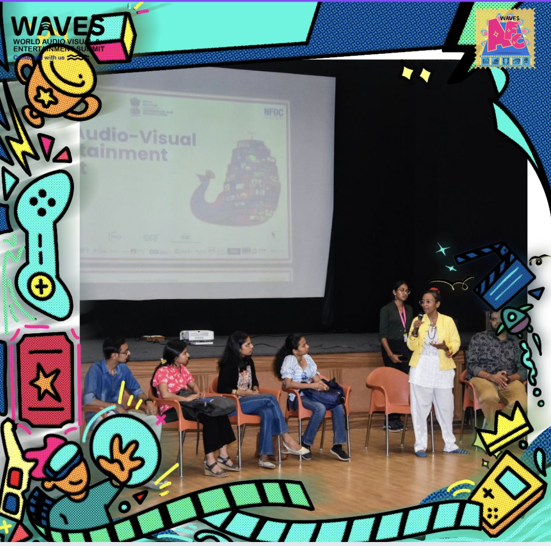 atoms_dancing's tweet photo. Dancing Atoms is Creating WAVES of creativity! 🌊✨ Celebrating inspiring sessions, meaningful connections, and storytelling brilliance done in Mumbai , Delhi & Hyderabad . #CreateInIndia #WAVESAFC #meetups #storytelling #animationfilmmakerscompetition #wavesindia #CIChallenge https://t.co/7klFoOMwj6