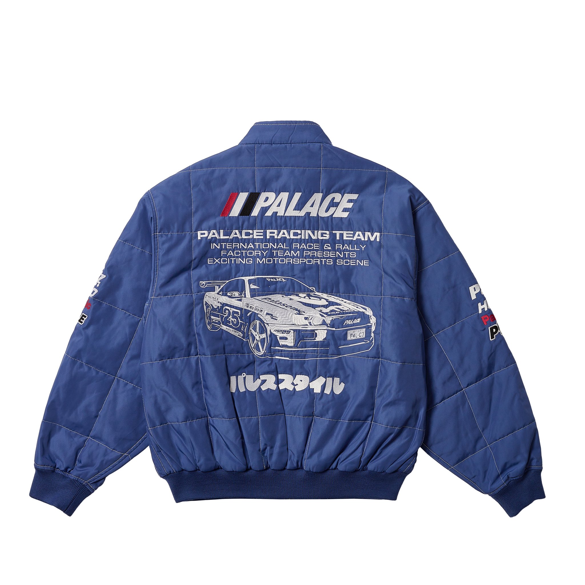 PALACE WORLD RALLY TEAM ブラックジャケット PALACE WORLD RALLY TEAM ブラックジャケット PALACE WORLD