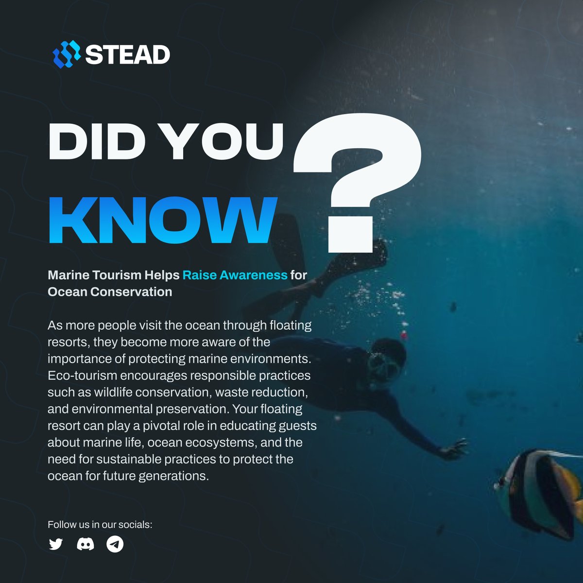 DID YOU KNOW?

Marine tourism isn't just about adventure—it plays a key role in raising awareness for ocean conservation! 🐠🌏 By experiencing floating resorts, visitors gain a deeper appreciation for marine ecosystems, promoting responsible eco-tourism and sustainable practices.